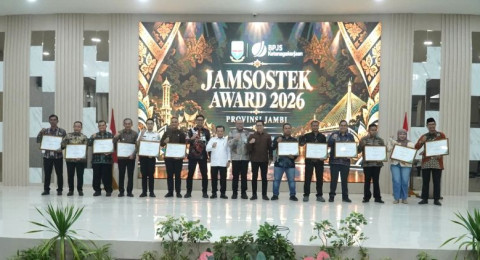 Pemprov Jambi Perkuat Perlindungan Jamsostek bagi Pekerja Rentan